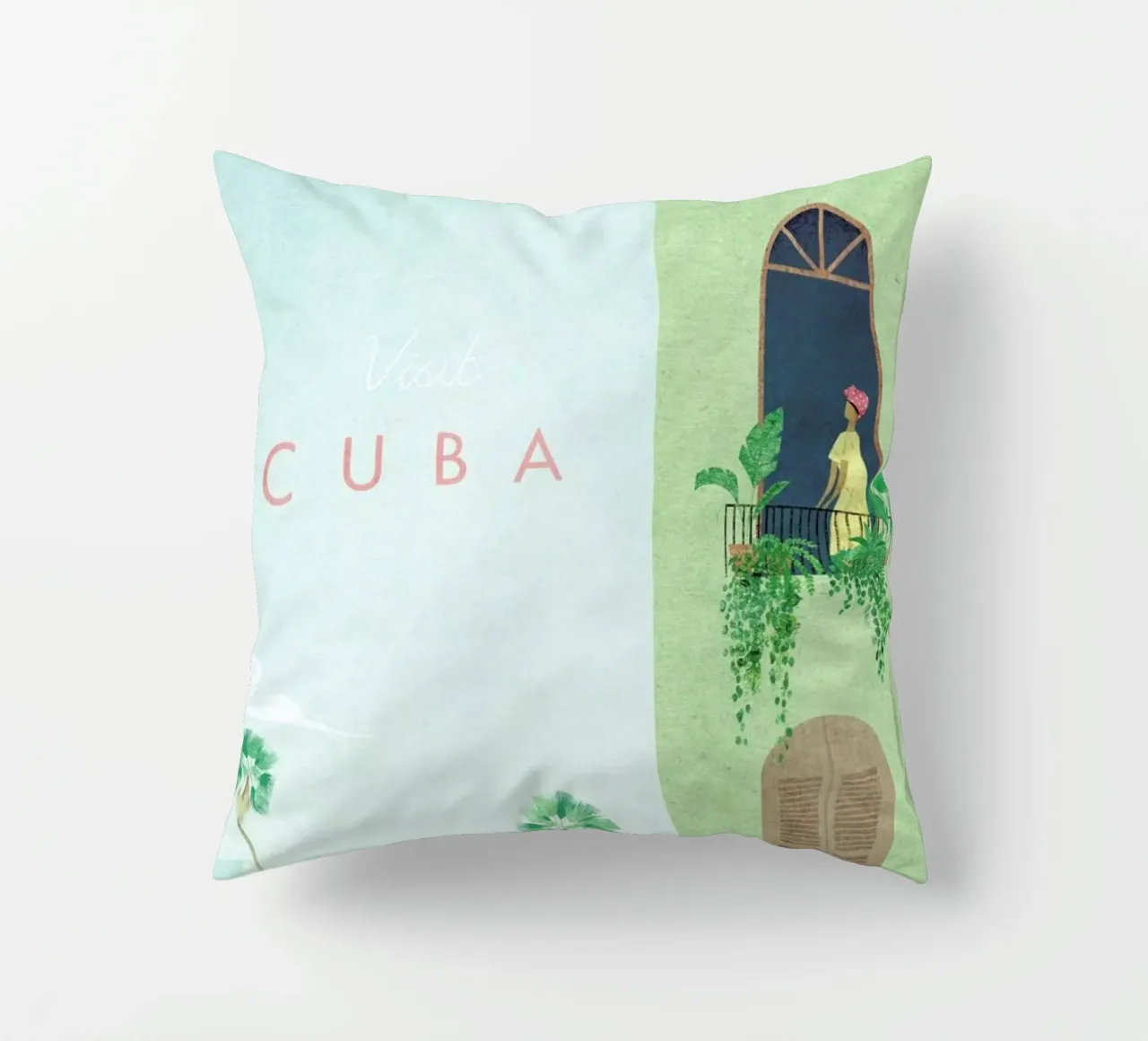 Cuba cuscino da Henry Rivers