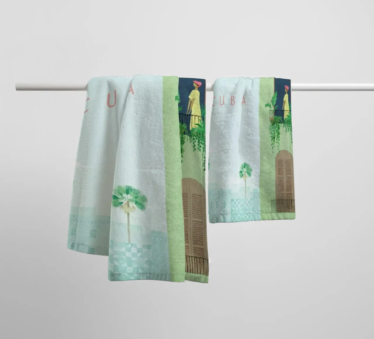 Cuba asciugamano da bagno da Henry Rivers