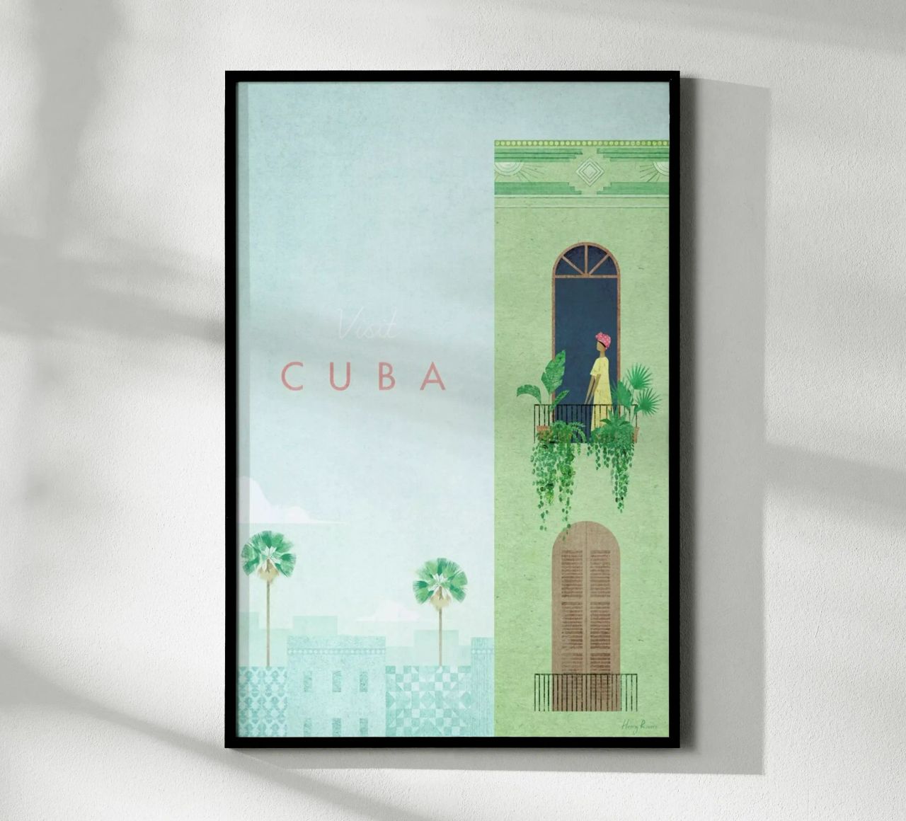 Cuba poster de Henry Rivers