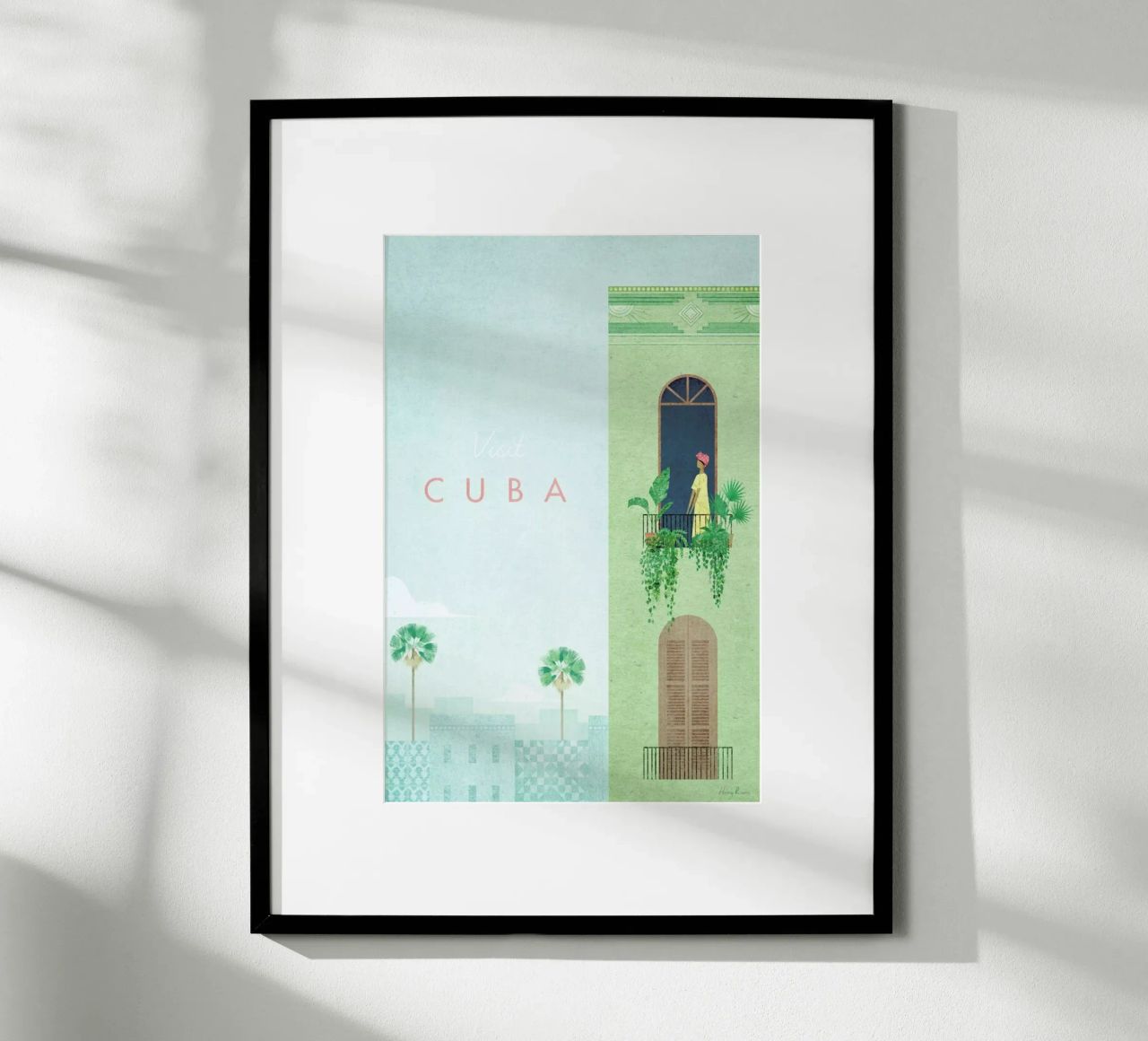 Cuba poster de Henry Rivers