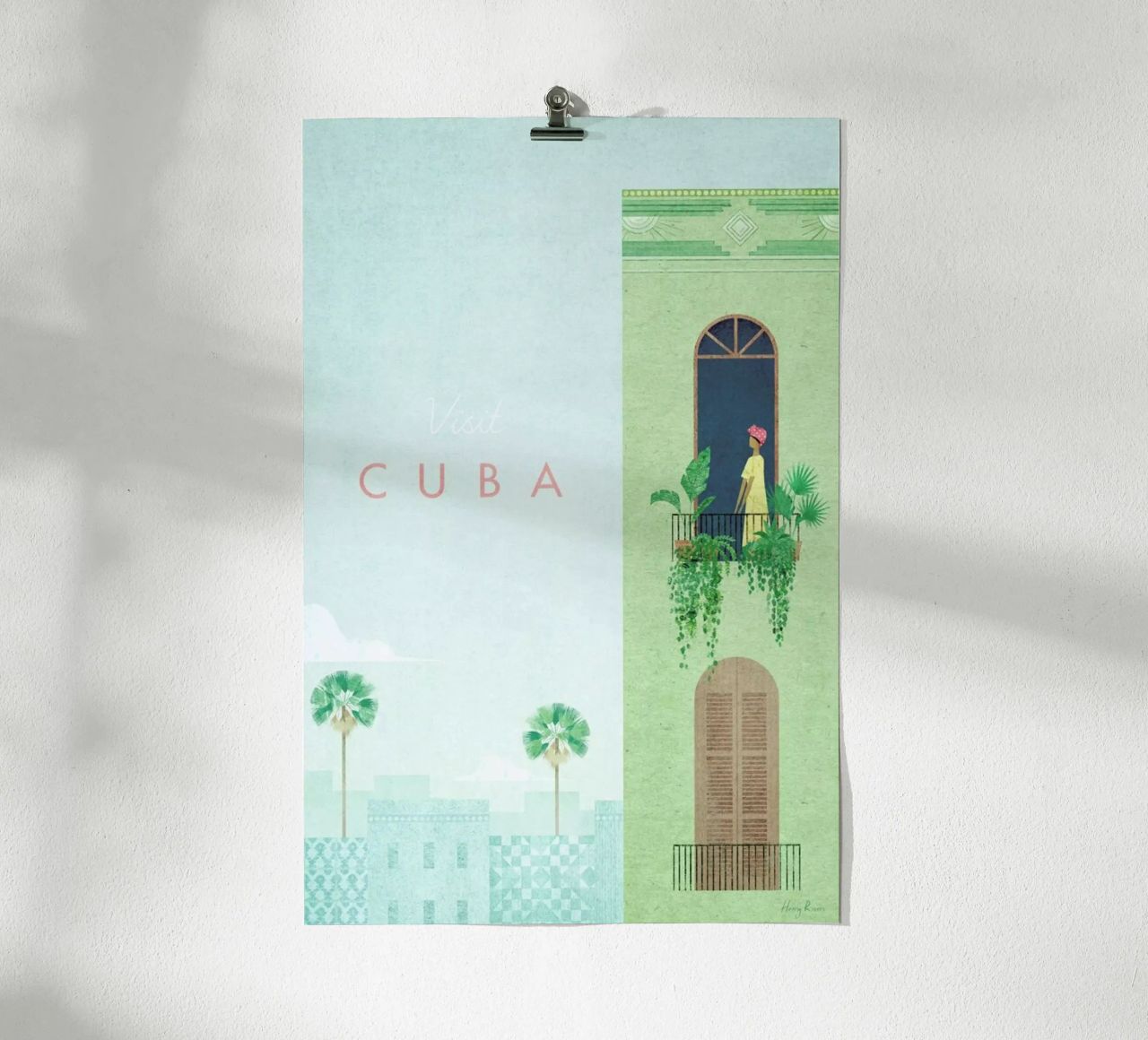 Cuba poster de Henry Rivers