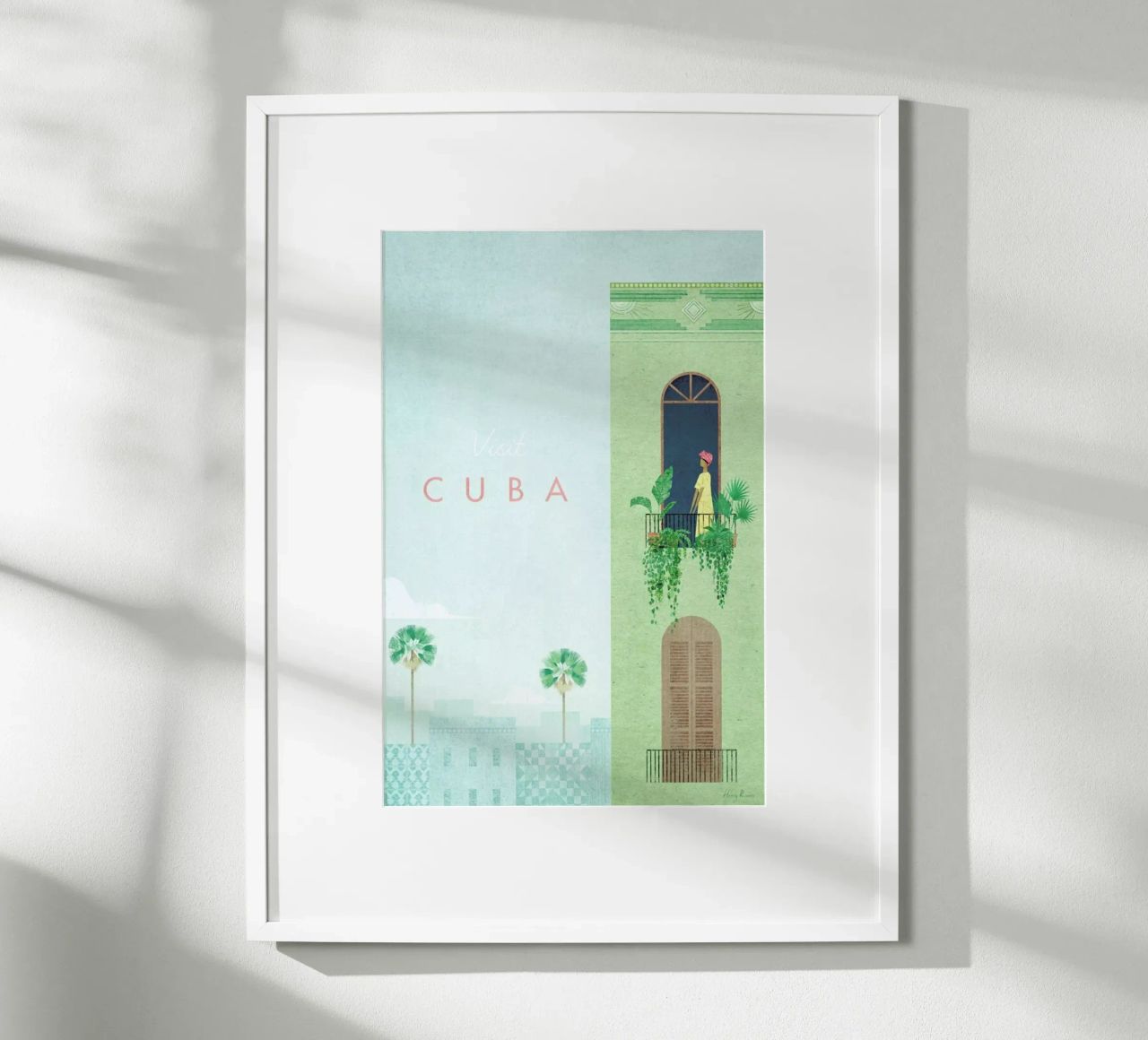 Cuba poster de Henry Rivers