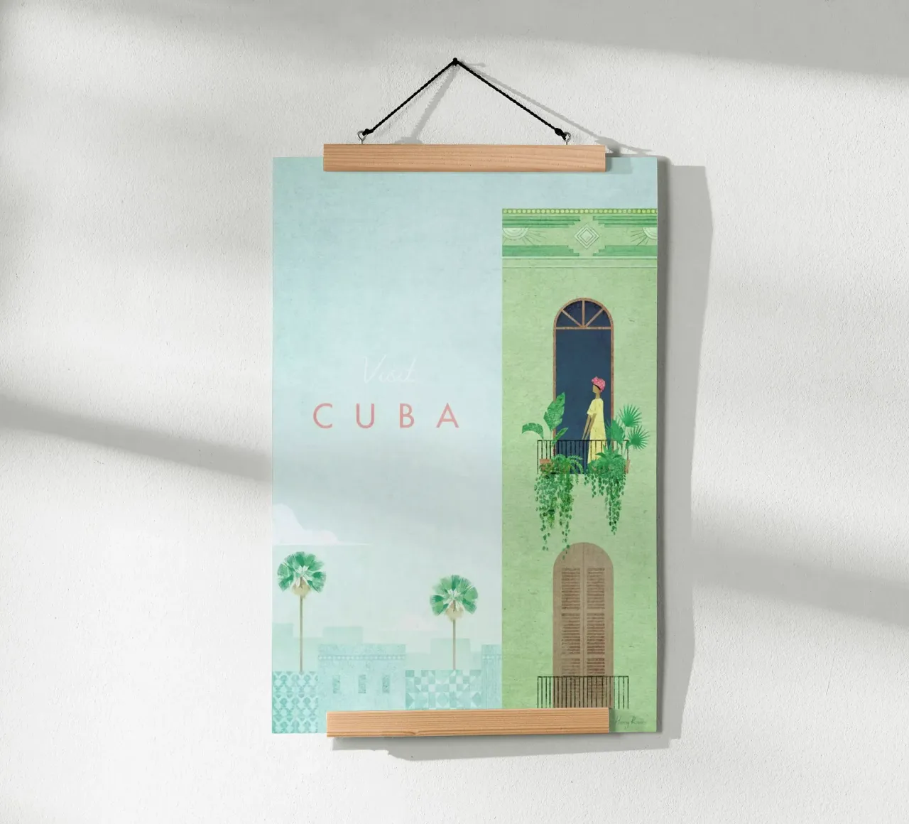 Cuba poster con telaio in plastica da Henry Rivers