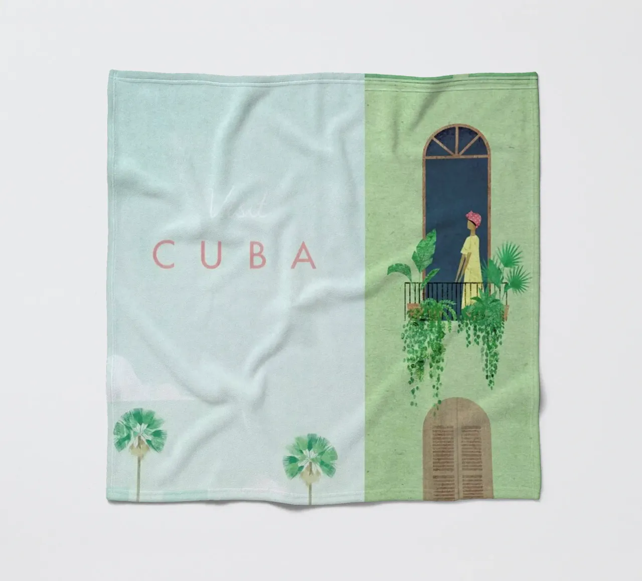 Cuba coperta in pile da Henry Rivers