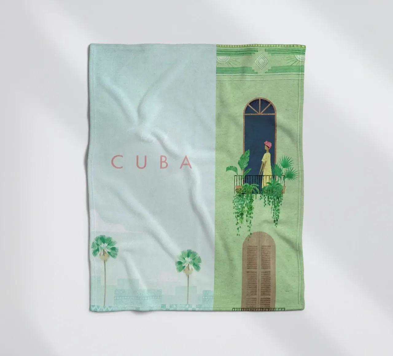 Cuba coperta in pile da Henry Rivers
