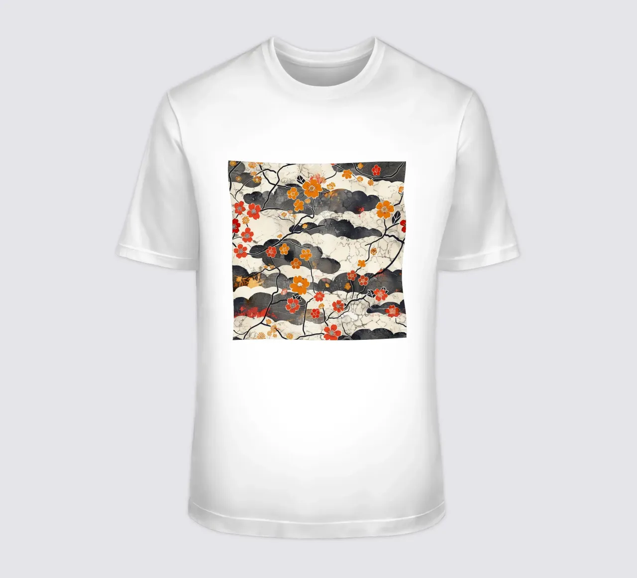 Sakura Serenity t-shirt da Botanical Pattern House