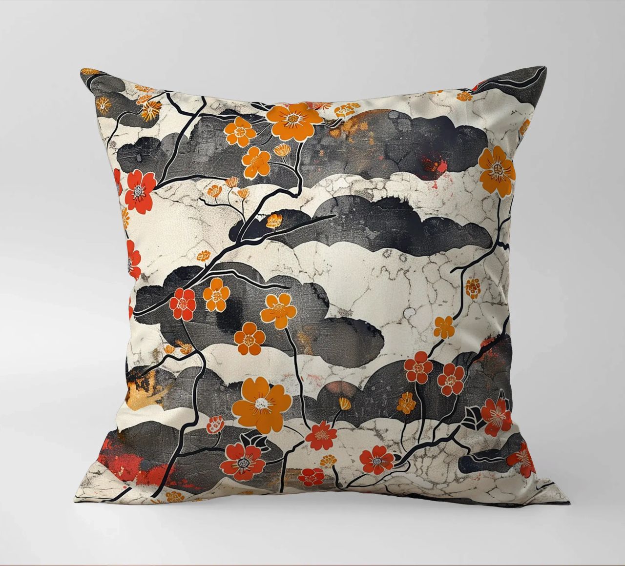 Sakura Serenity cuscino da Botanical Pattern House