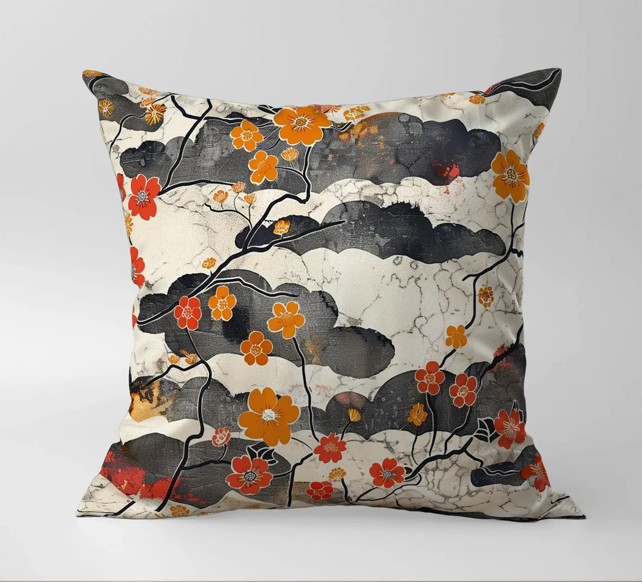 Sakura Serenity cuscino da Botanical Pattern House