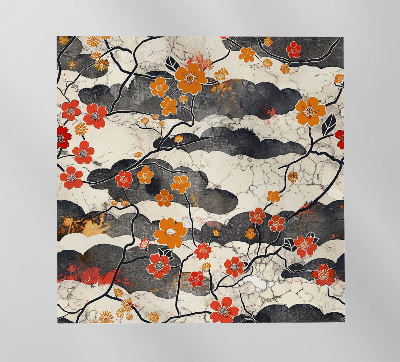 Sakura Serenity pellicola backlit da Botanical Pattern House