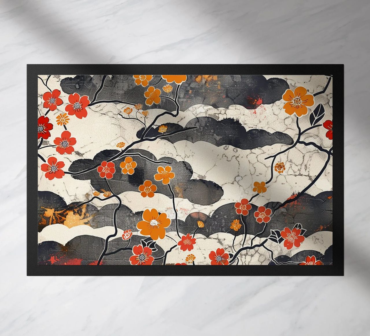 Sakura Serenity zerbino da Botanical Pattern House