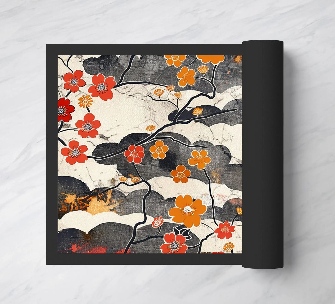 Sakura Serenity zerbino da Botanical Pattern House