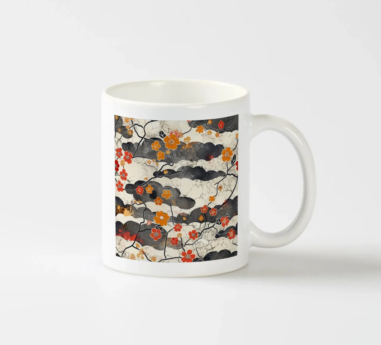 Sakura Serenity keramische mok van Botanical Pattern House