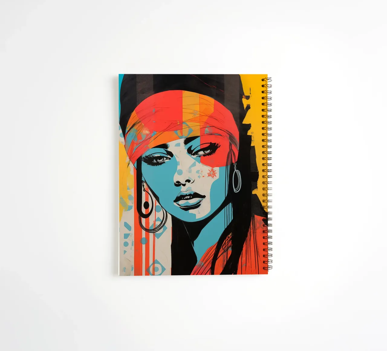 Hippie spiral notebook by Imagine