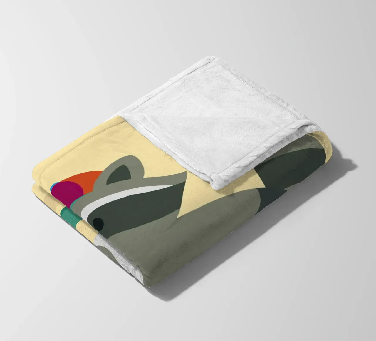 Procione da skateboard con berretto da baseball - Design cool per bambini coperta in pile da namosh