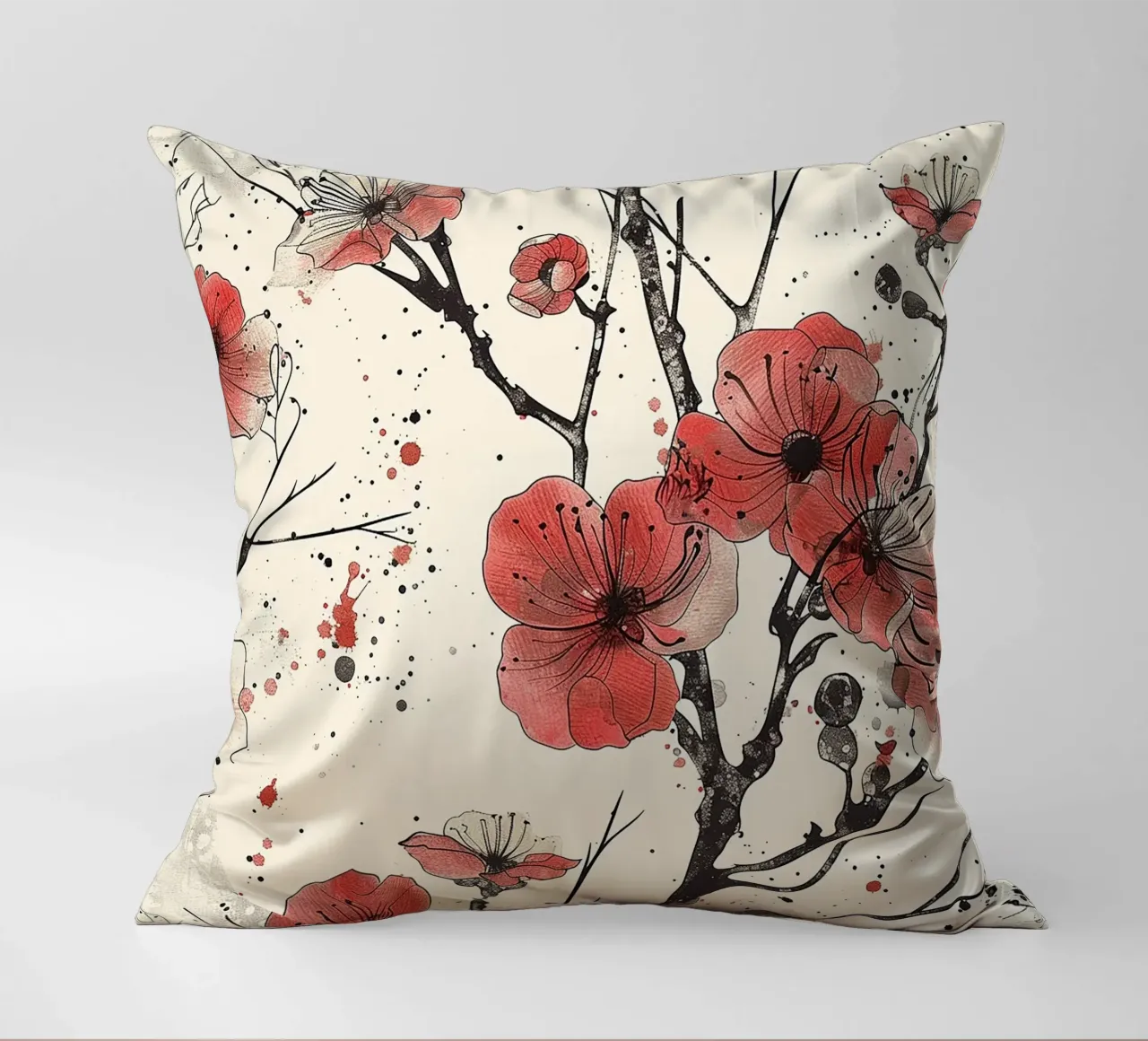 Sakura Serenity cuscino da Botanical Pattern House