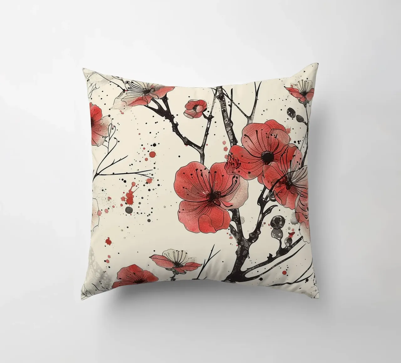 Sakura Serenity cuscino da Botanical Pattern House