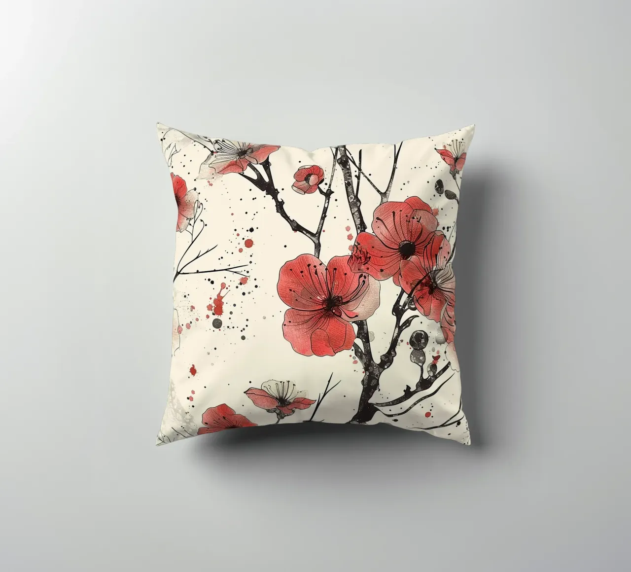 Sakura Serenity cuscino da Botanical Pattern House