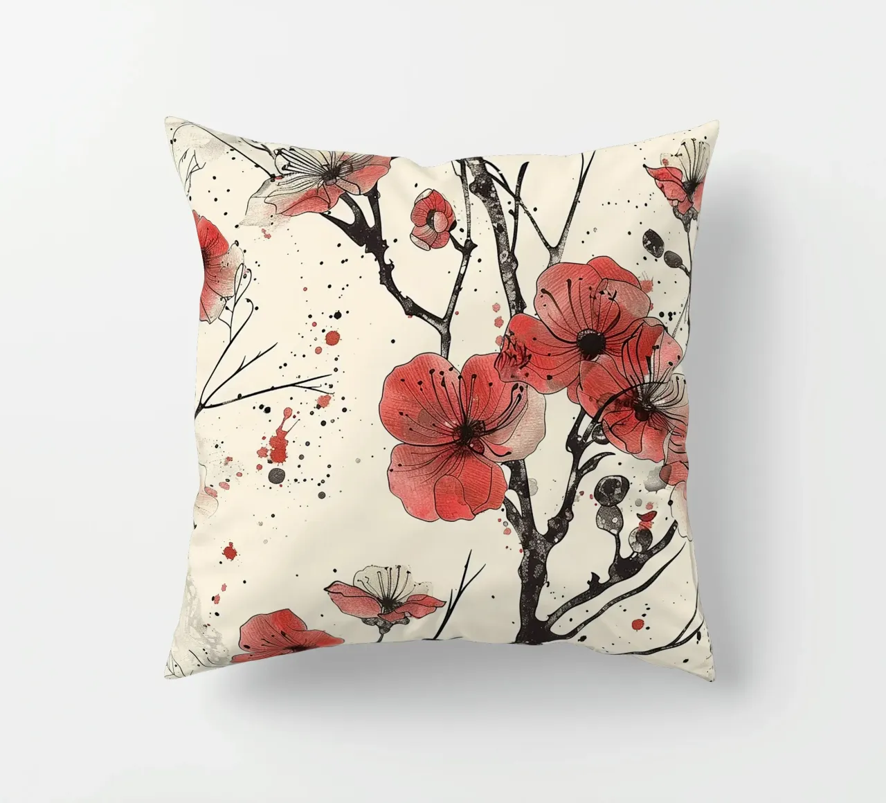 Sakura Serenity cuscino da Botanical Pattern House