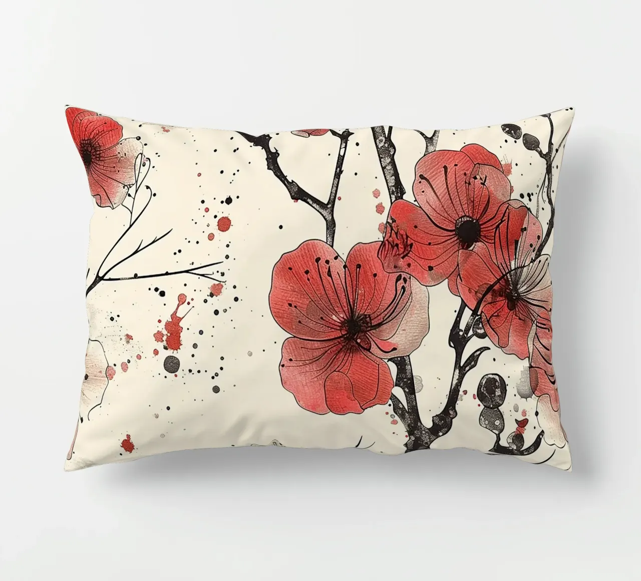 Sakura Serenity cuscino da Botanical Pattern House