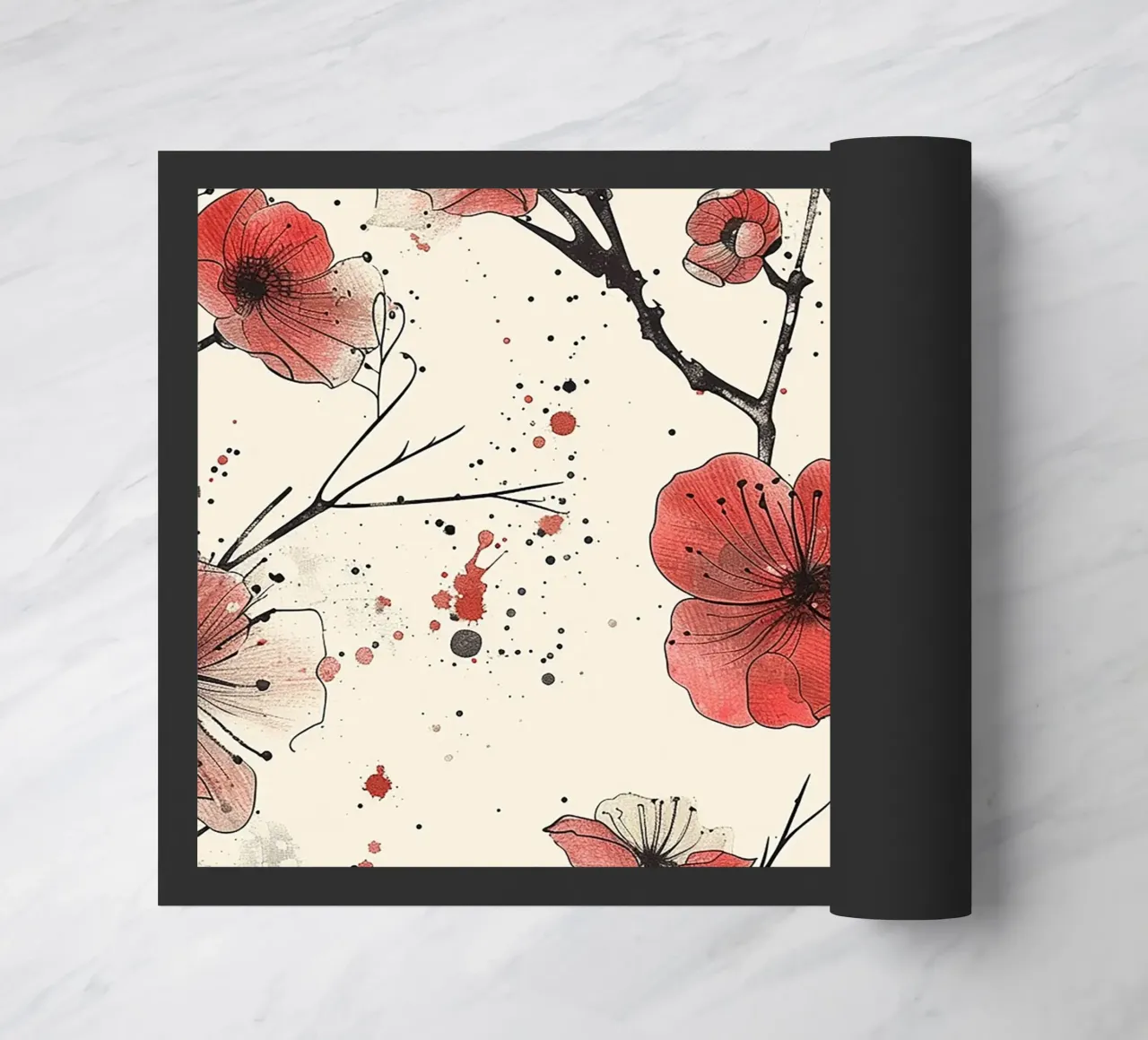 Sakura Serenity zerbino da Botanical Pattern House