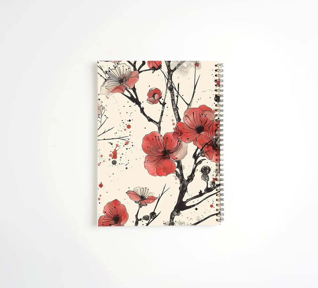 Sakura Serenity spiral notebook by Botanical Pattern House