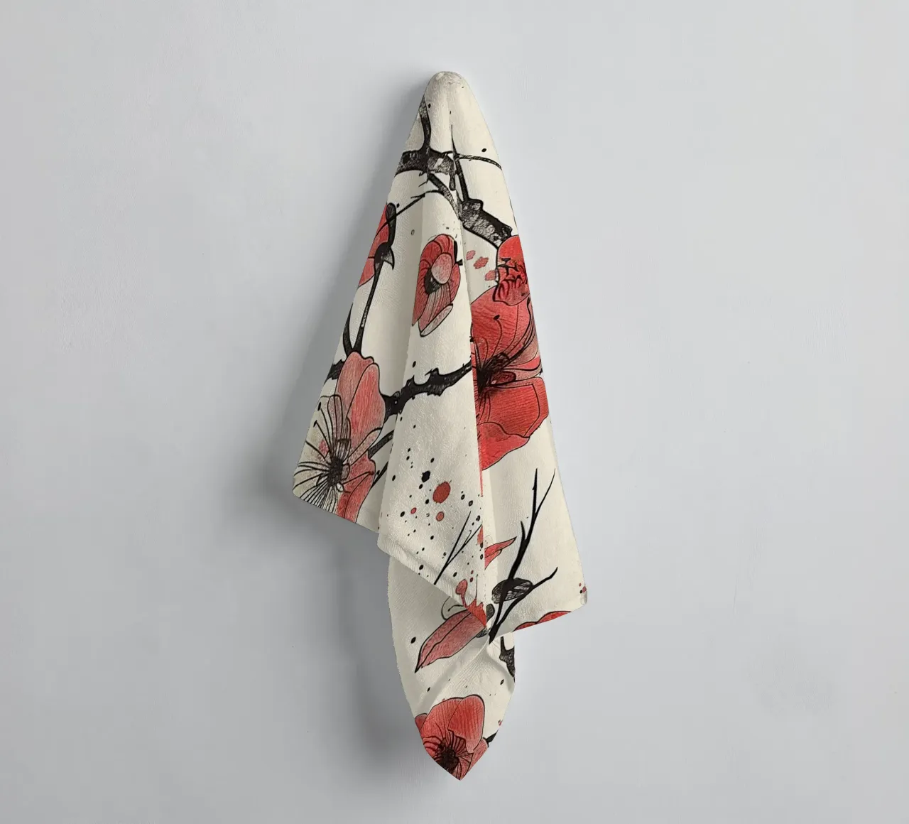 Sakura Serenity asciugamano da bagno da Botanical Pattern House