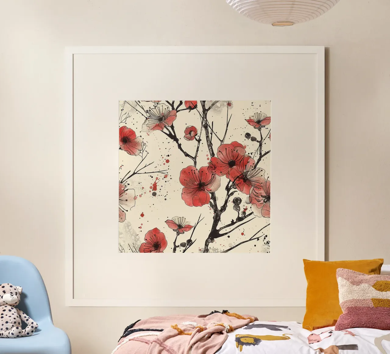 Sakura Serenity poster da Botanical Pattern House
