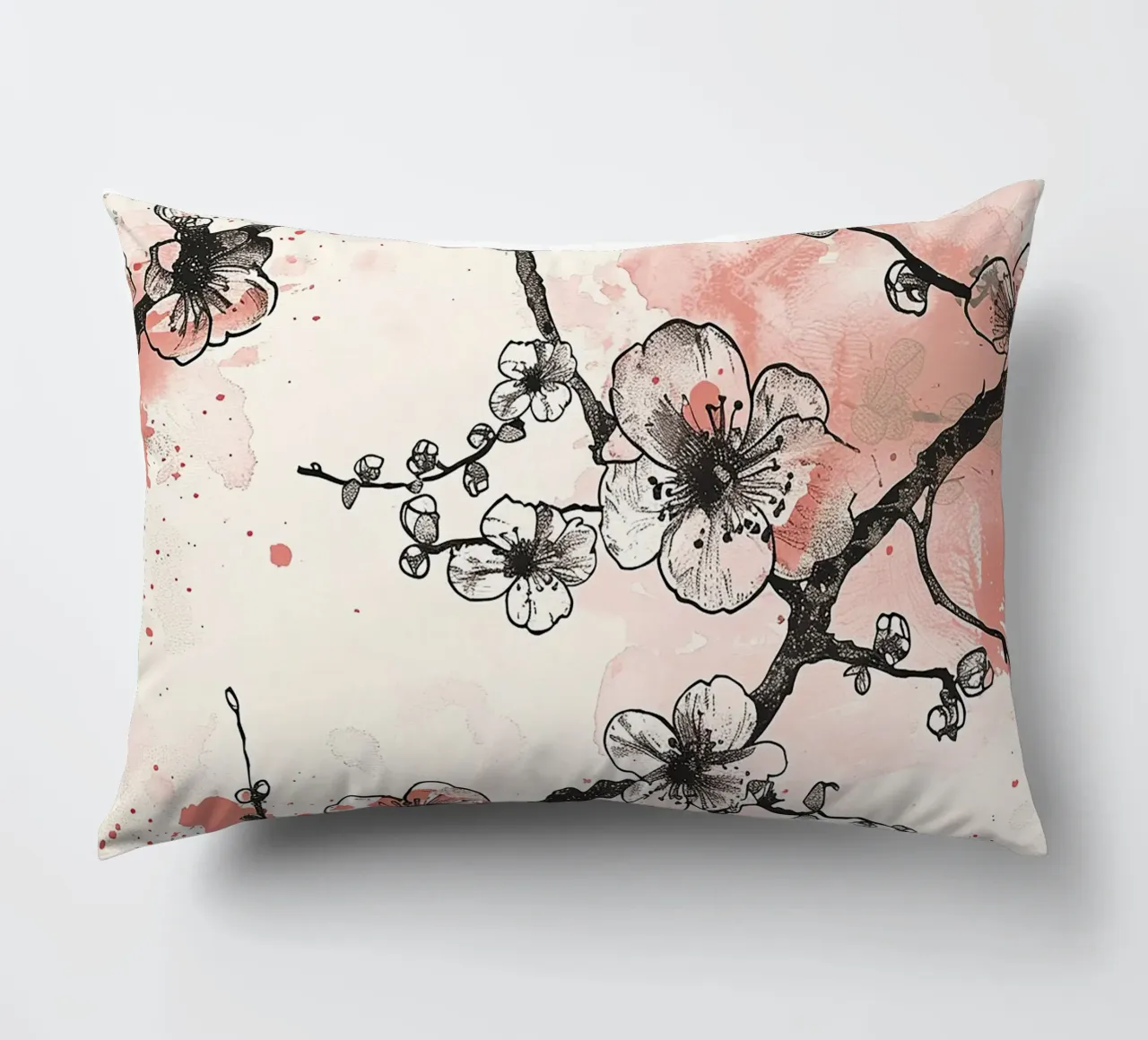 Sakura Serenity cuscino da Botanical Pattern House
