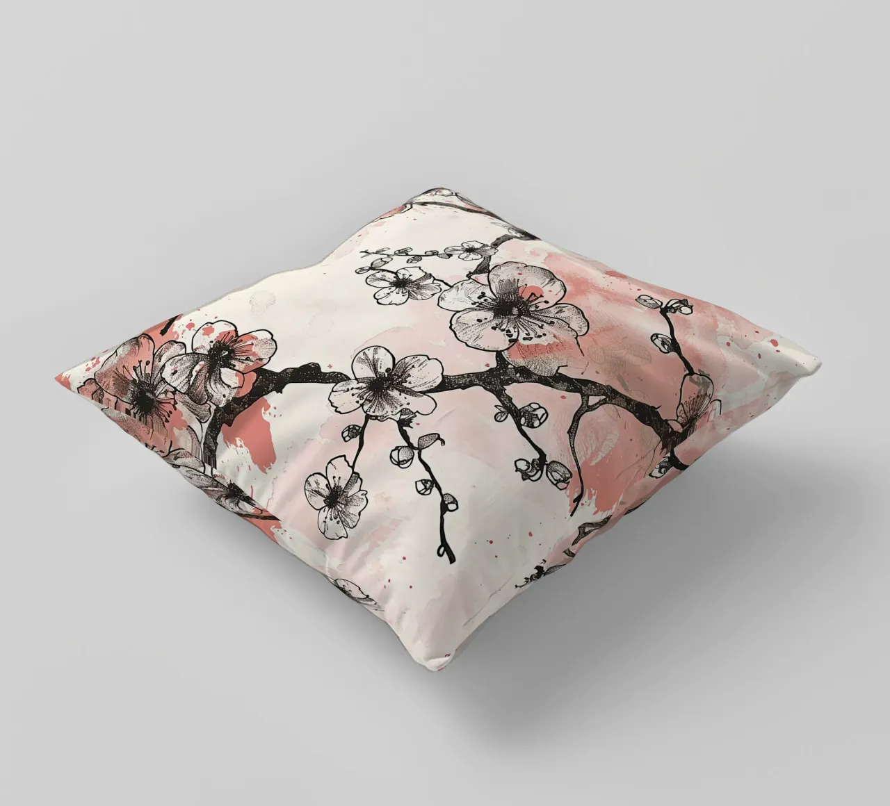 Sakura Serenity cuscino da Botanical Pattern House