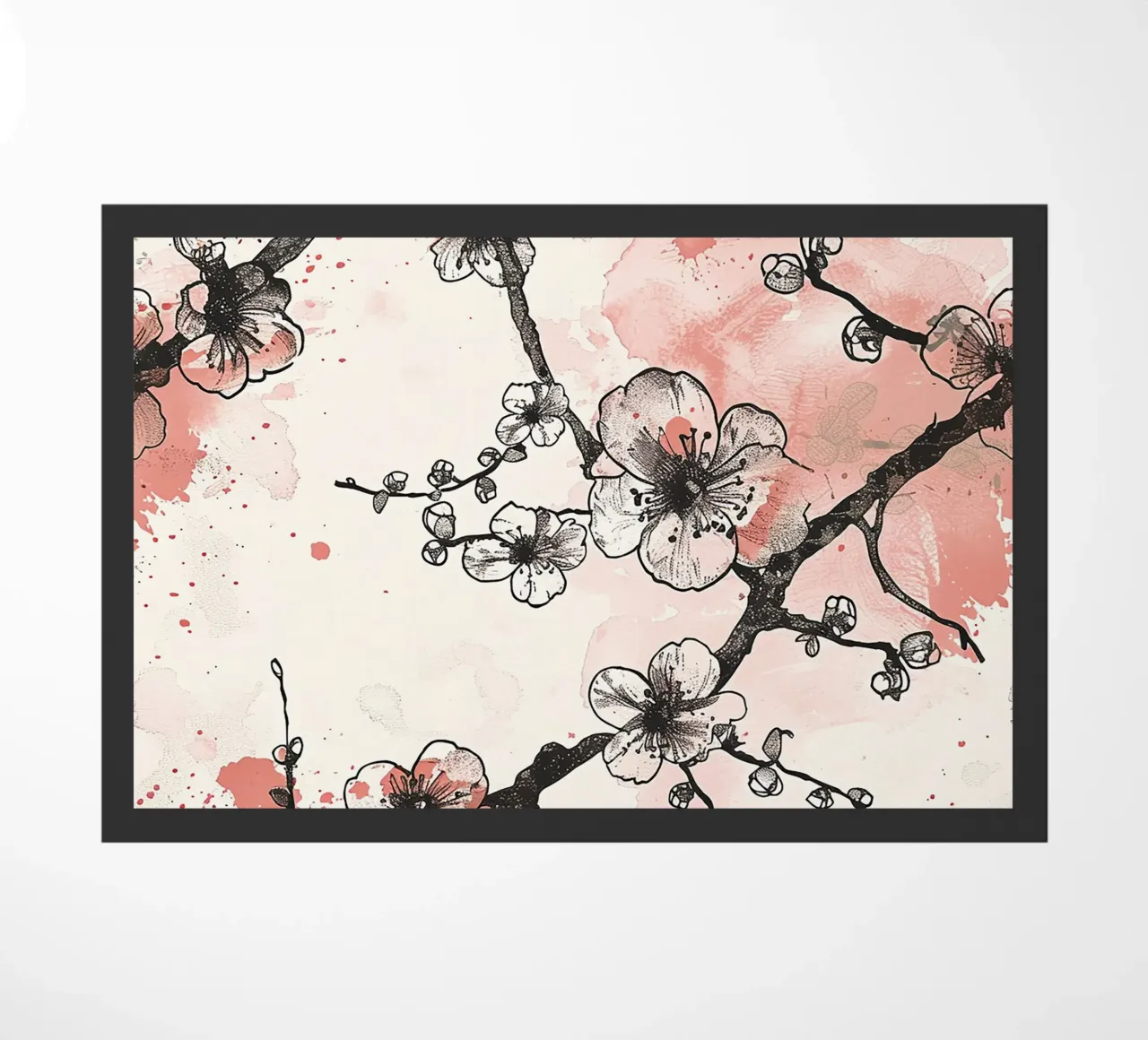 Sakura Serenity zerbino da Botanical Pattern House