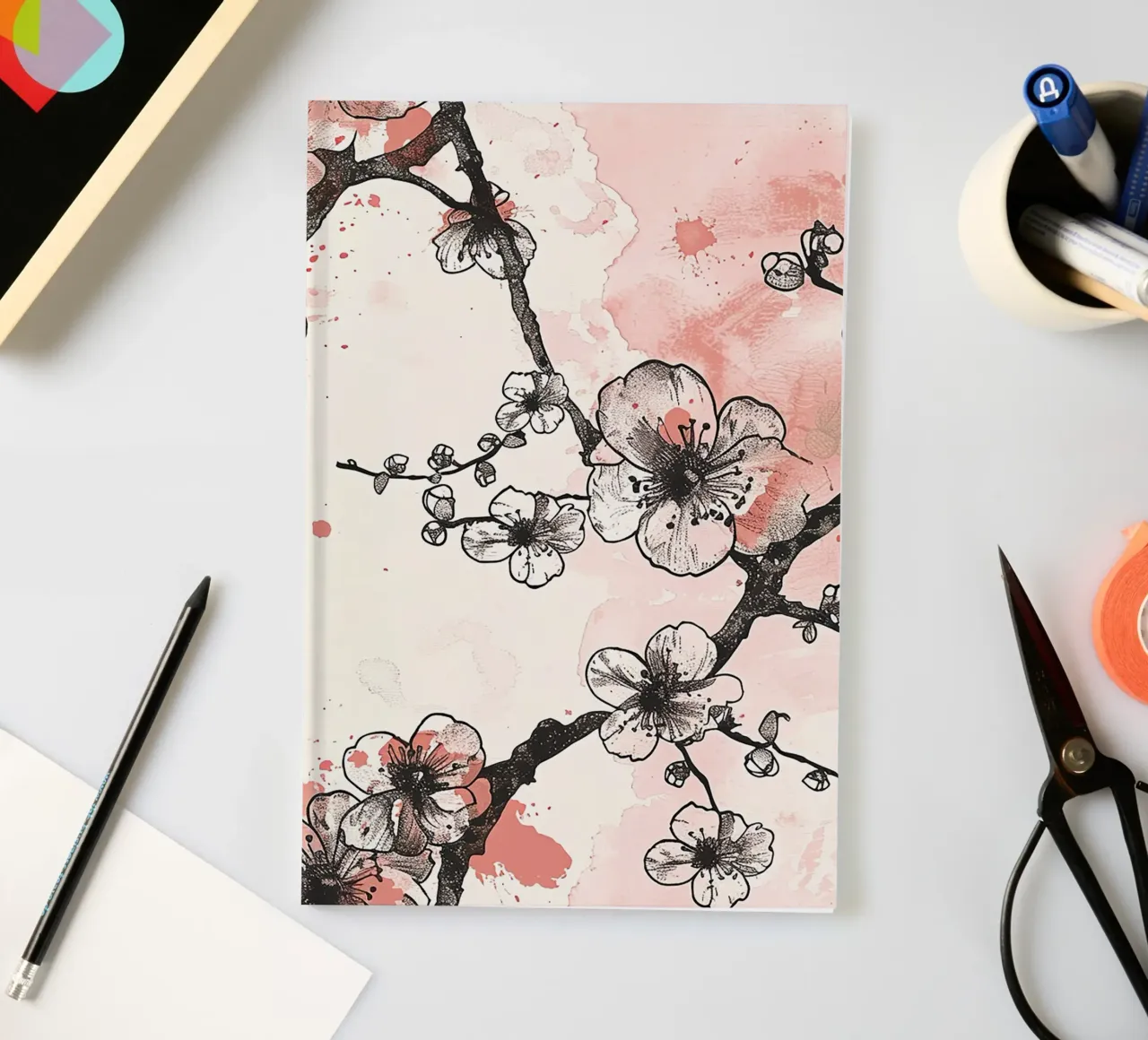 Sakura Serenity notebook by Botanical Pattern House