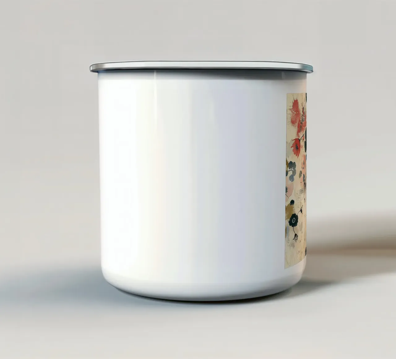 Sakura Serenity tazza in smalto da Botanical Pattern House