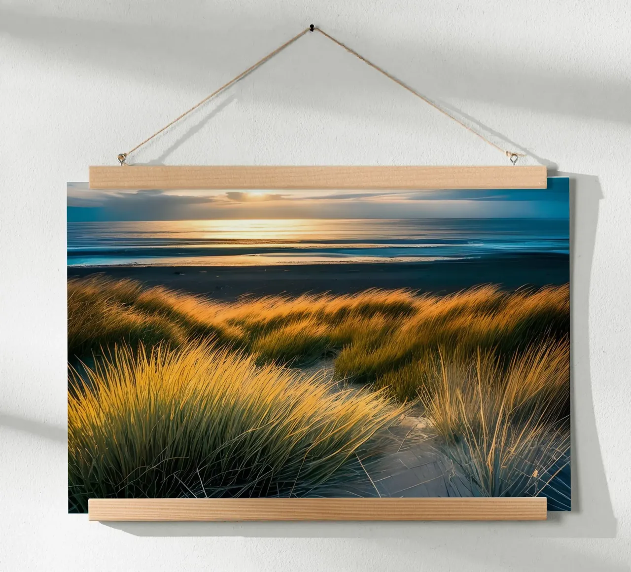 Dünengras und Meer hahnemühle de kosinsart.gallery