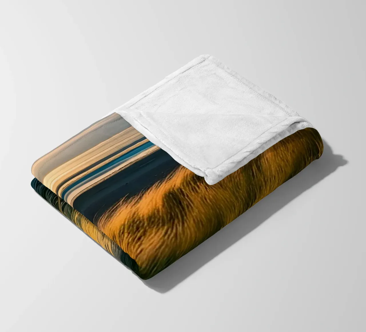 Dünengras und Meer coperta in pile da kosinsart.gallery
