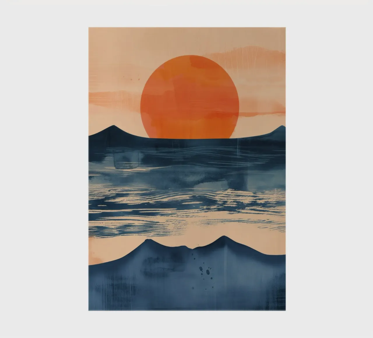 Zonsondergang notebook by Imagine