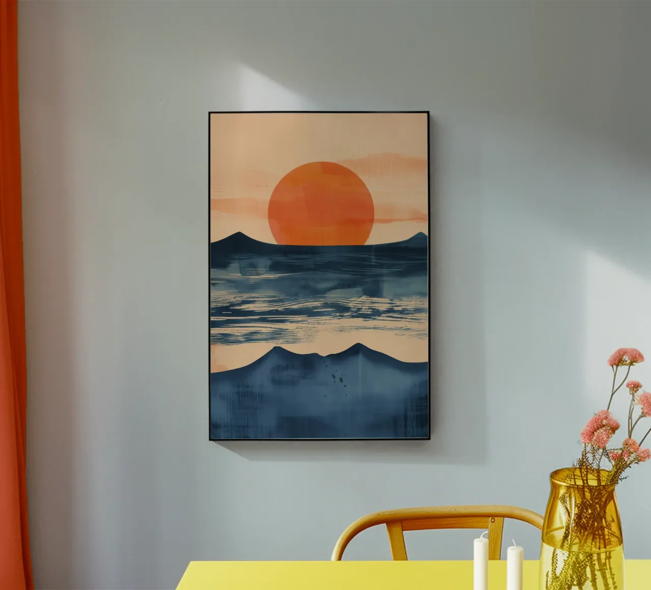Zonsondergang Acryl-Glas von Imagine