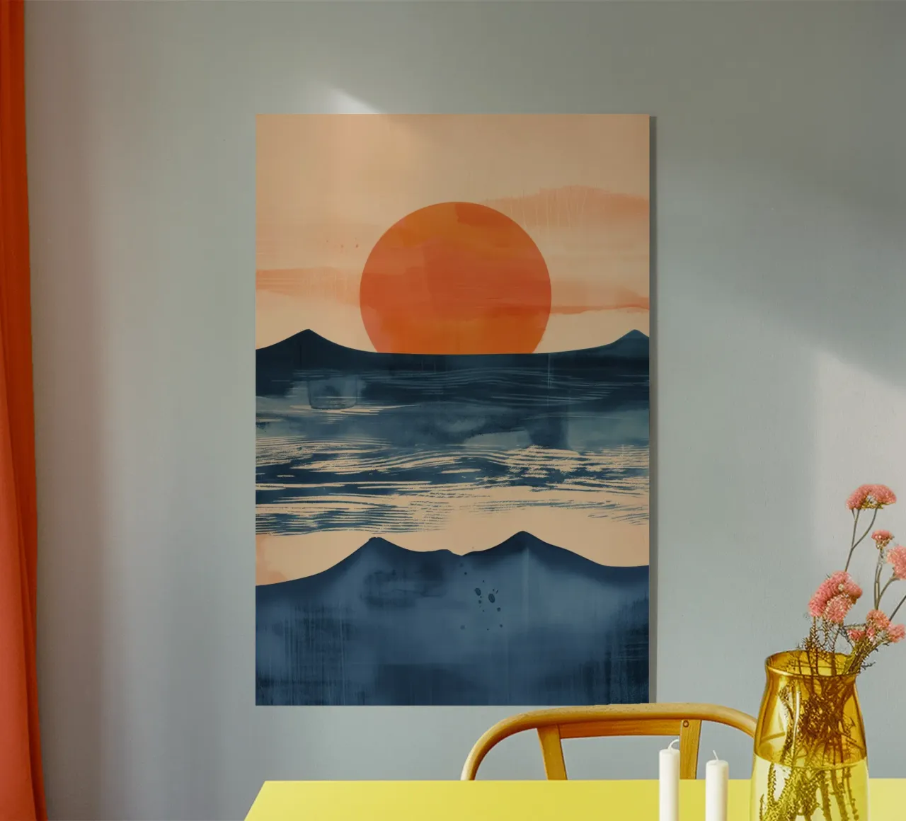 Zonsondergang Acryl-Glas von Imagine
