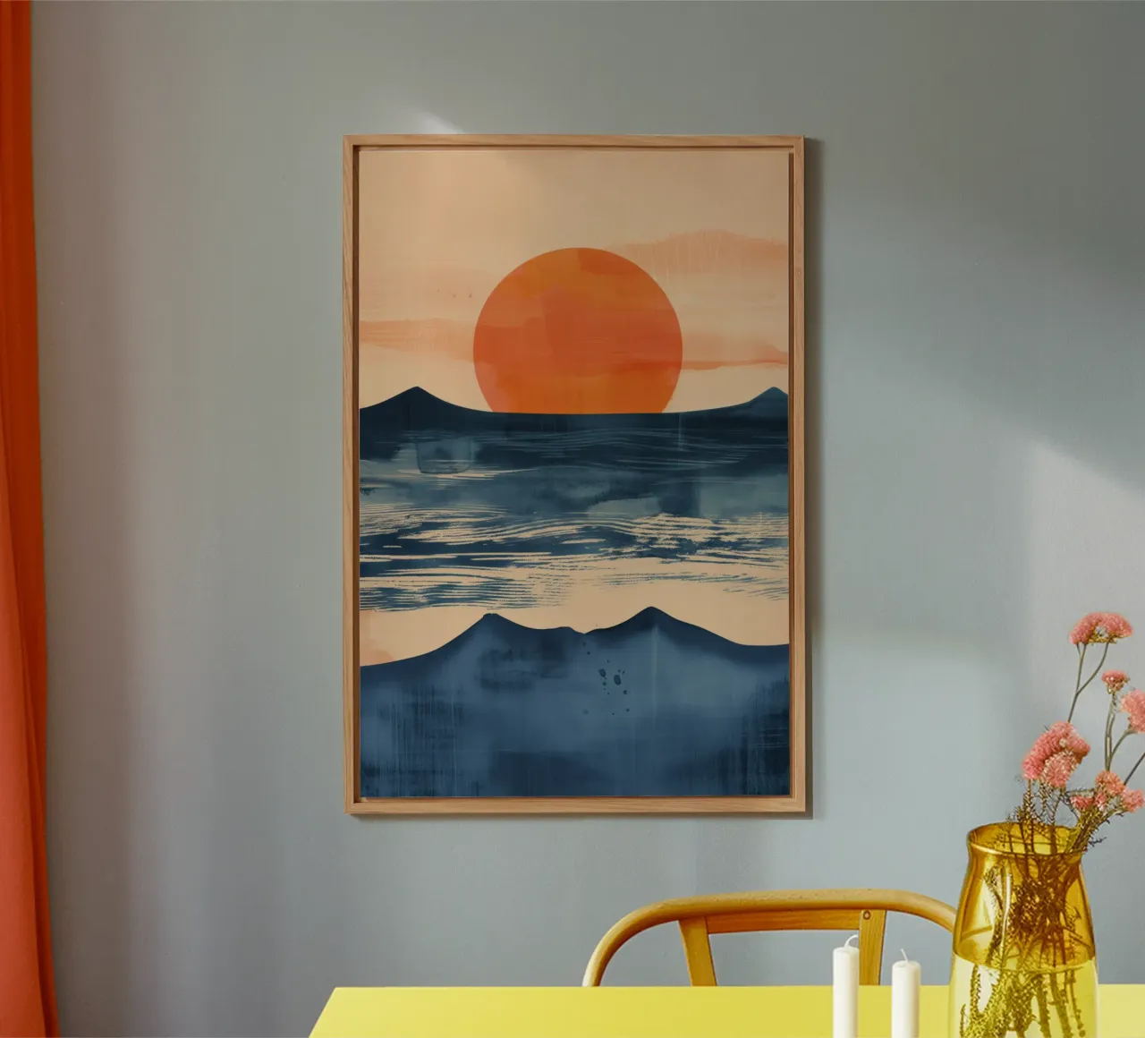 Zonsondergang forex plate by Imagine