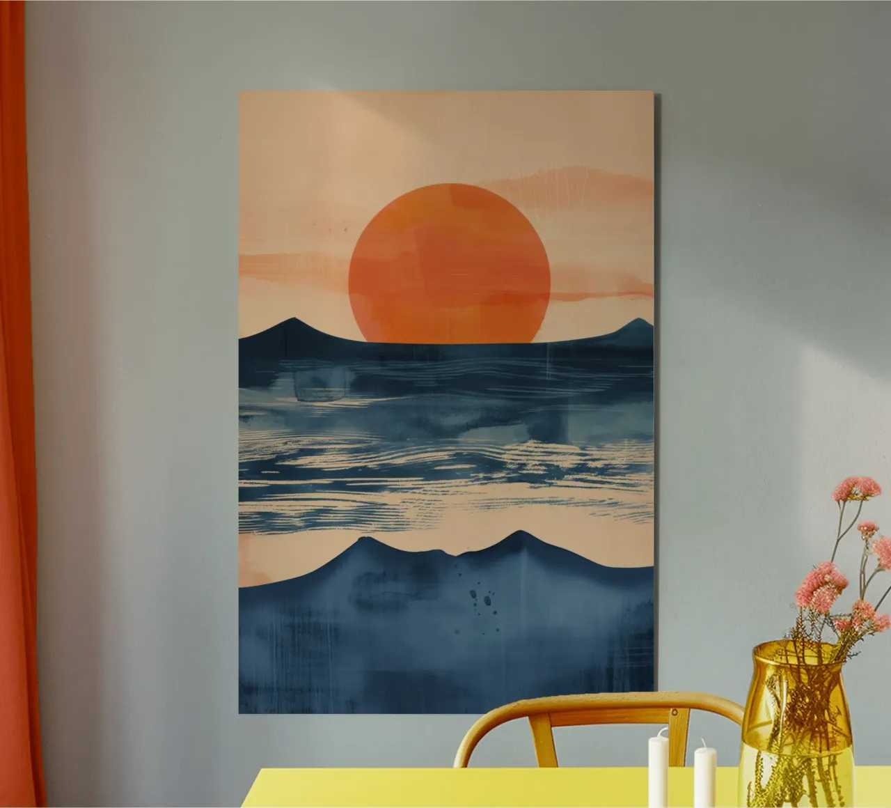 Zonsondergang forex plate by Imagine