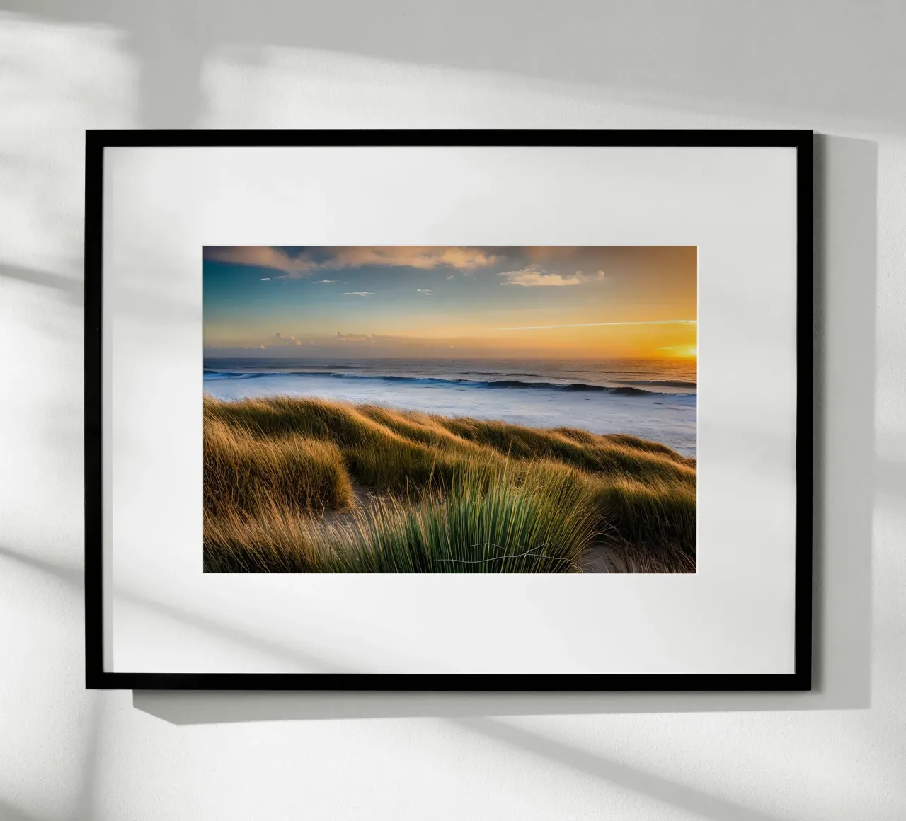 Goldene Stunde am Meer carta hahnemühle da kosinsart.gallery