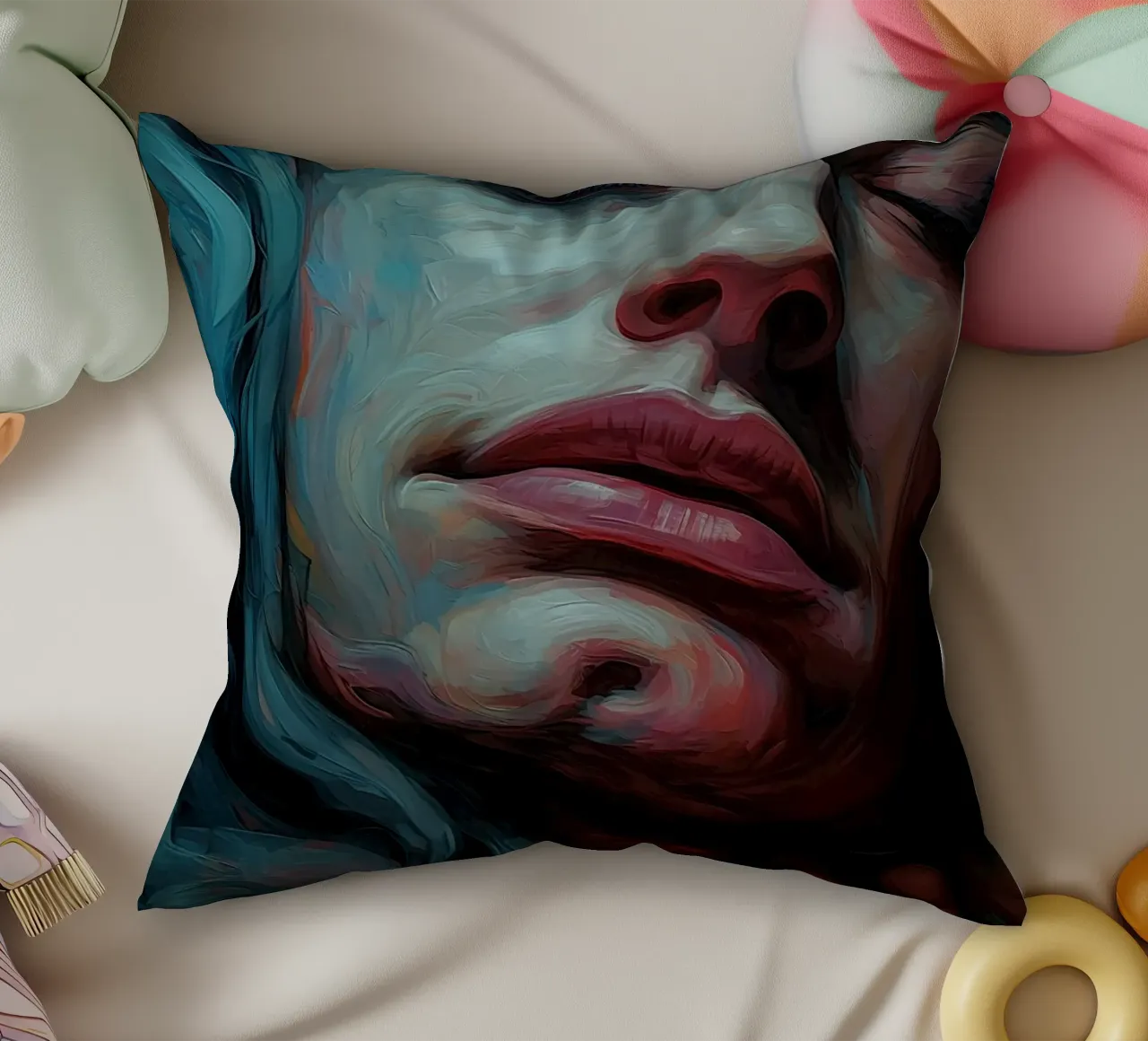 Il volto cuscino da Imagine