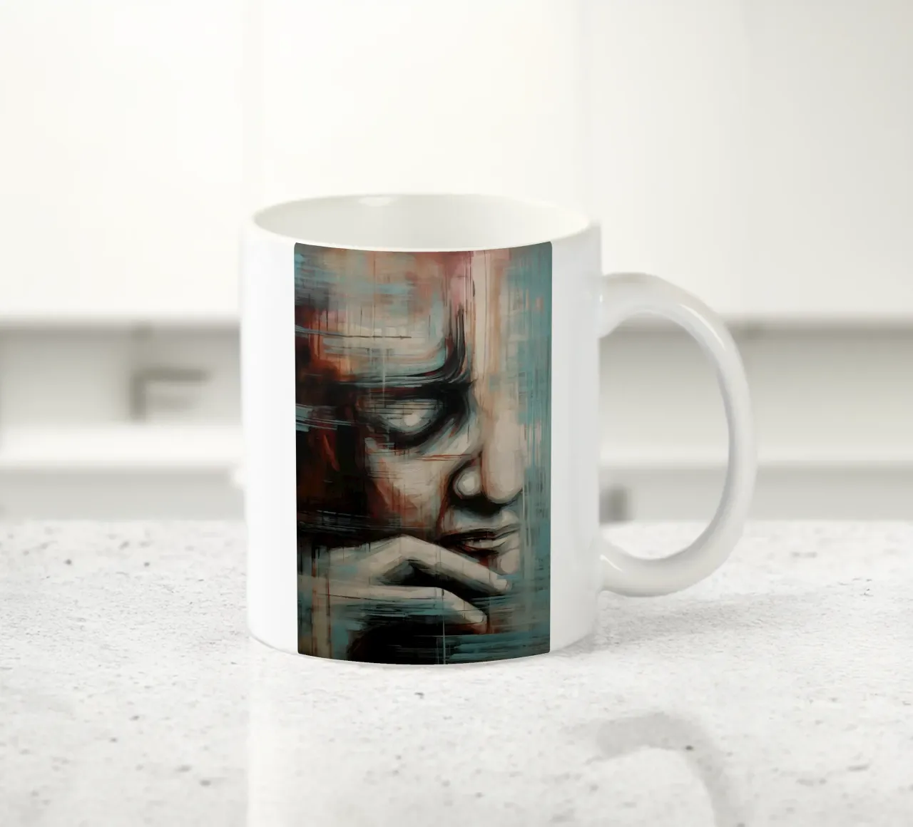 Disperazione tazza in ceramica da Imagine