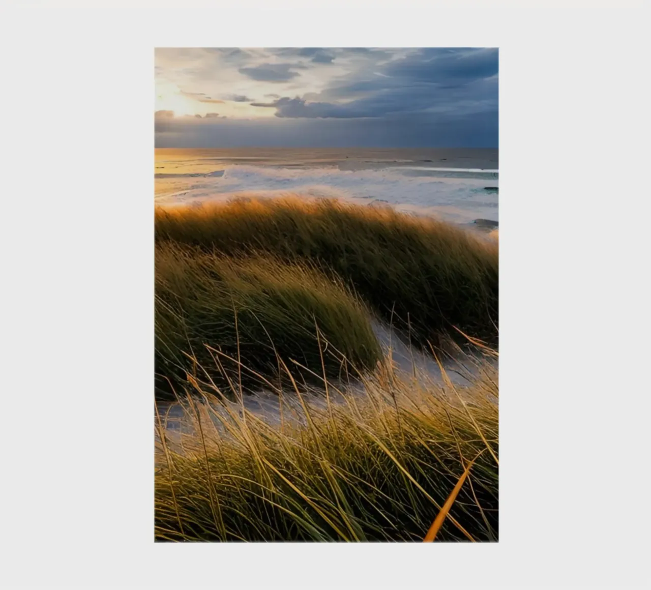 Abendstimmung am Meer notebook by kosinsart.gallery