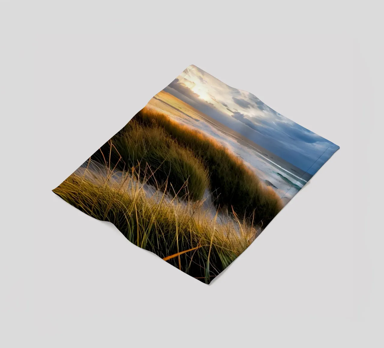 Abendstimmung am Meer coperta in pile da kosinsart.gallery