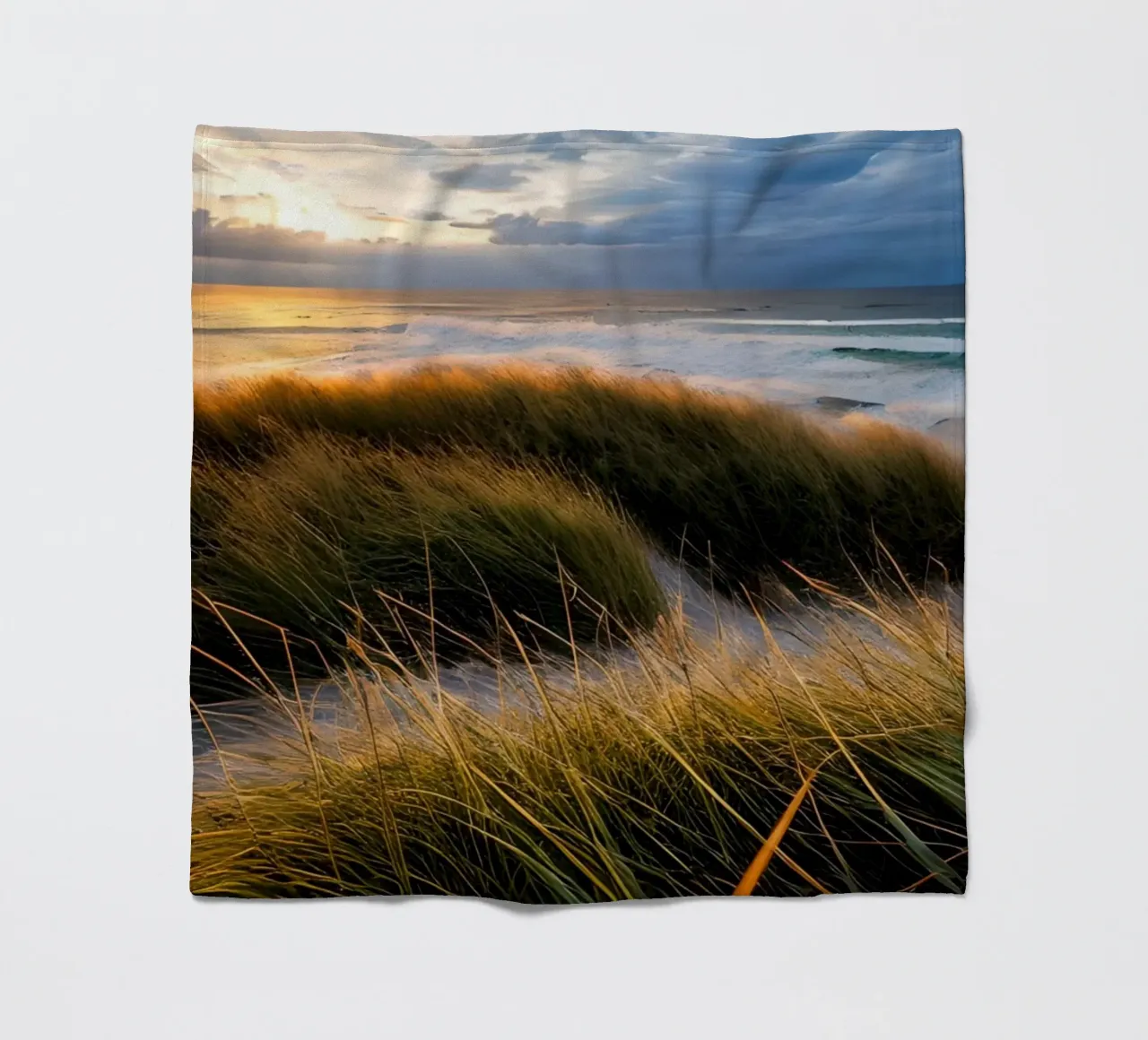 Abendstimmung am Meer coperta in pile da kosinsart.gallery