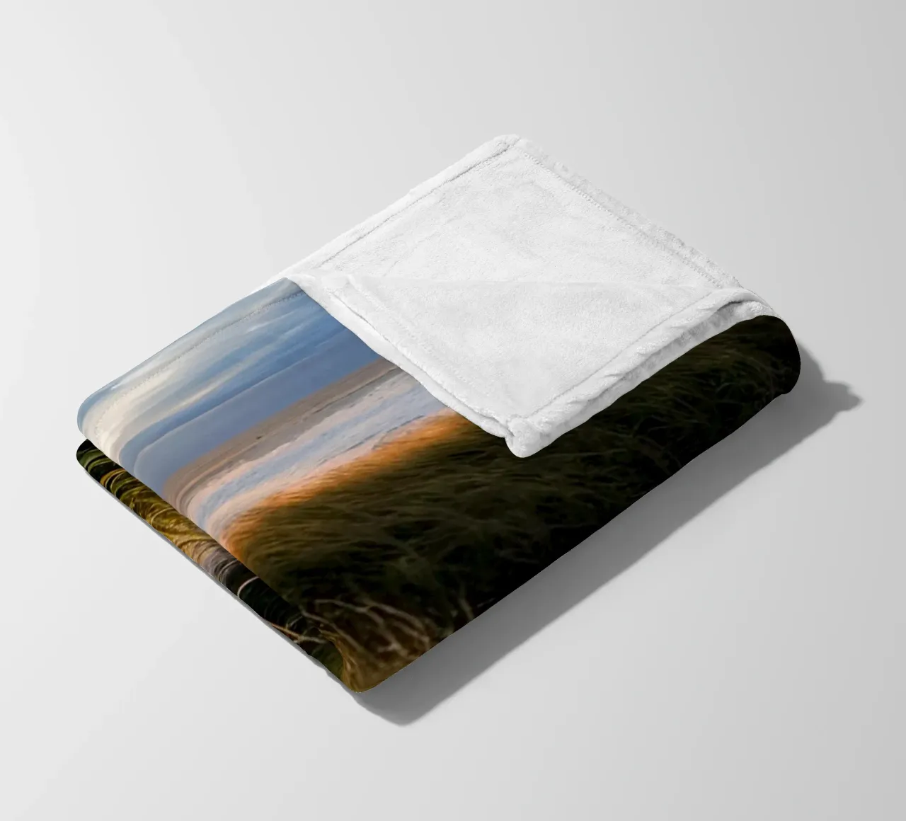 Abendstimmung am Meer coperta in pile da kosinsart.gallery