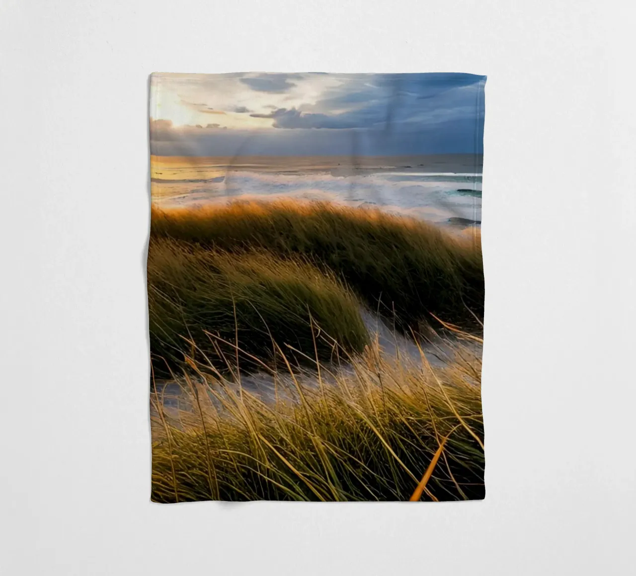 Abendstimmung am Meer coperta in pile da kosinsart.gallery