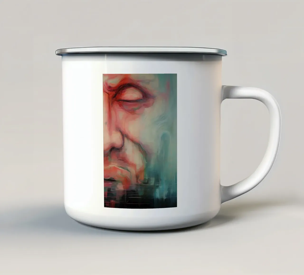 Arrabbiato tazza in smalto da Imagine