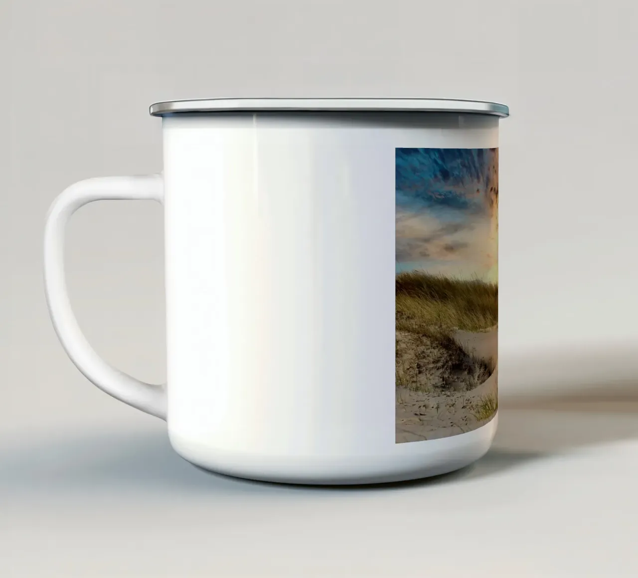 Sanddünen tazza in smalto da kosinsart.gallery