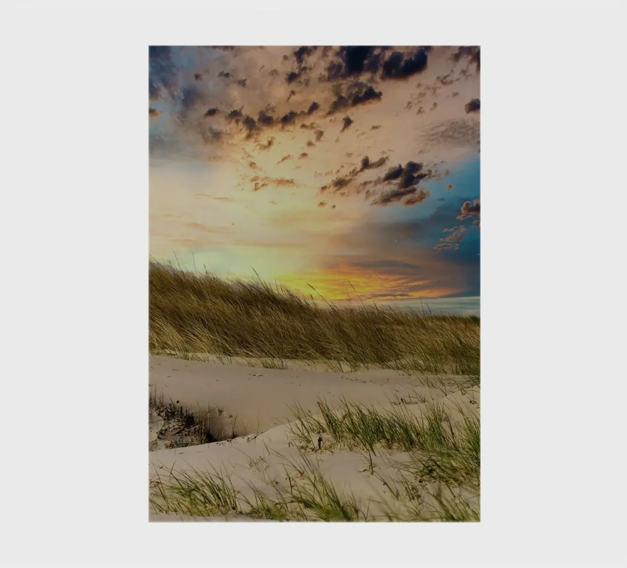 Sanddünen notebook by kosinsart.gallery